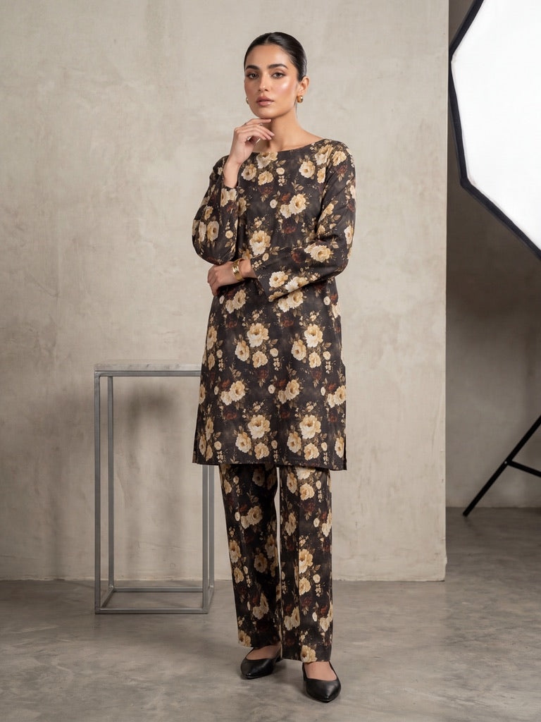 Vintage Flora – Printed Cotton Lawn 2 Piece