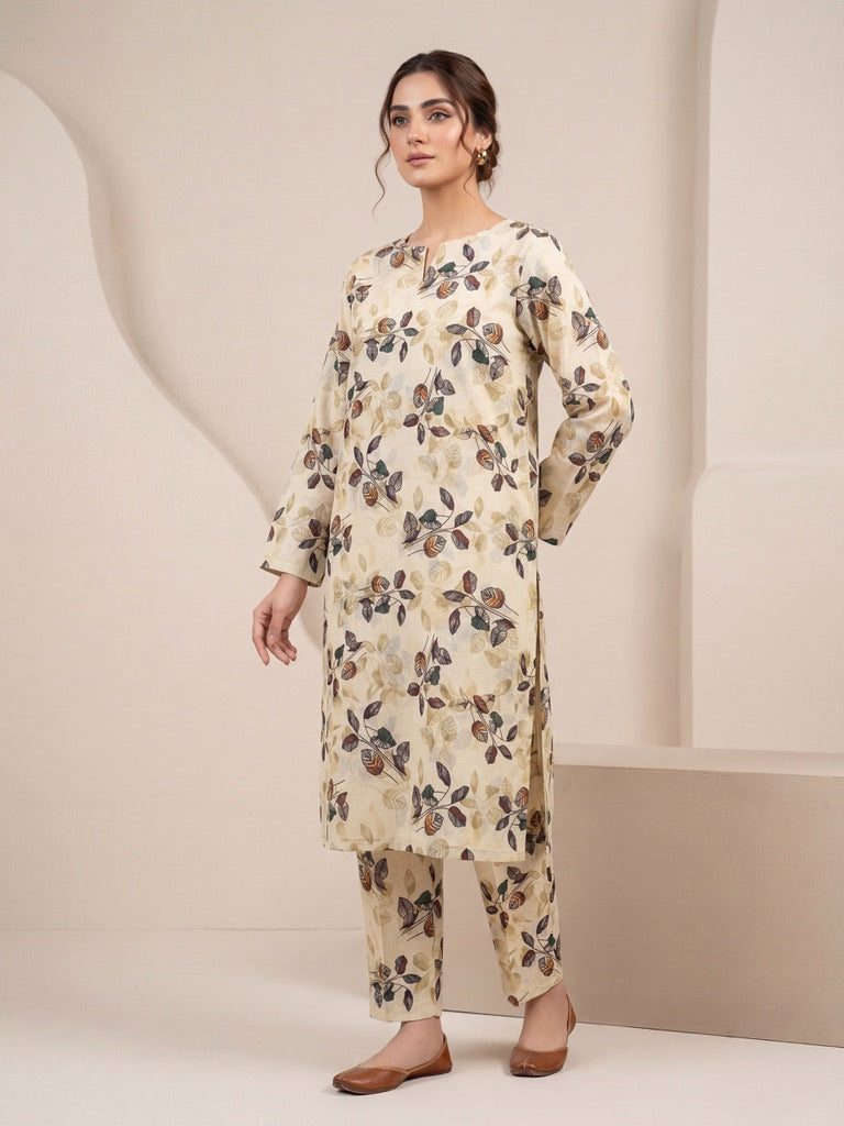 Autumn Whisper Botanical – Printed Cotton Lawn 2 Piece
