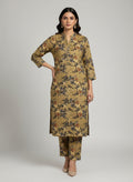 Desert Bloom – Printed Cotton Lawn 2 Piece