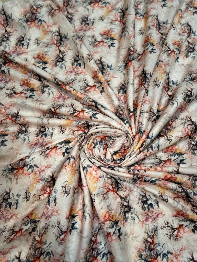 Mystic Branches – Printed Cotton Lawn 2 Piece