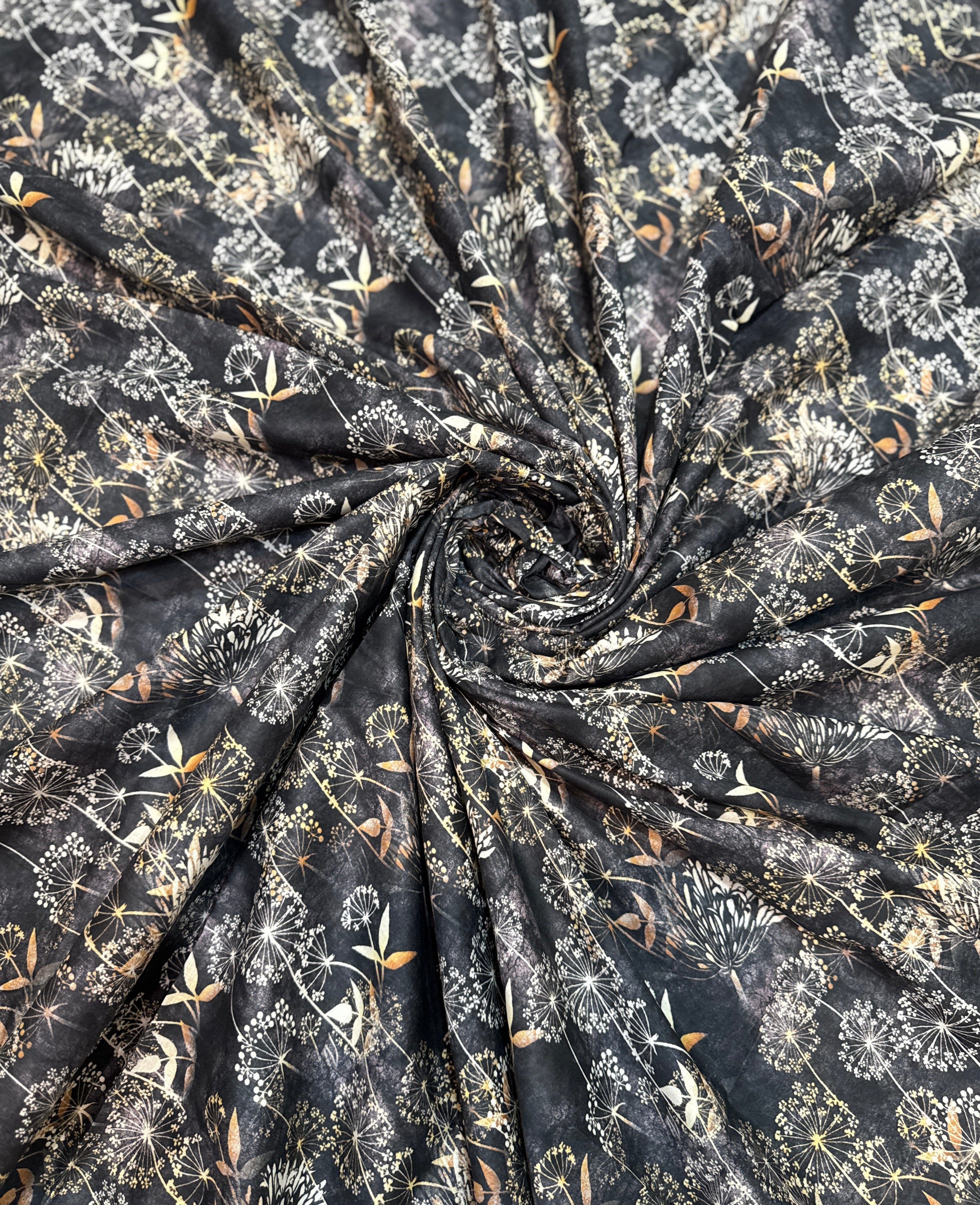 Midnight Whisper – Printed Cotton Lawn 2 Piece