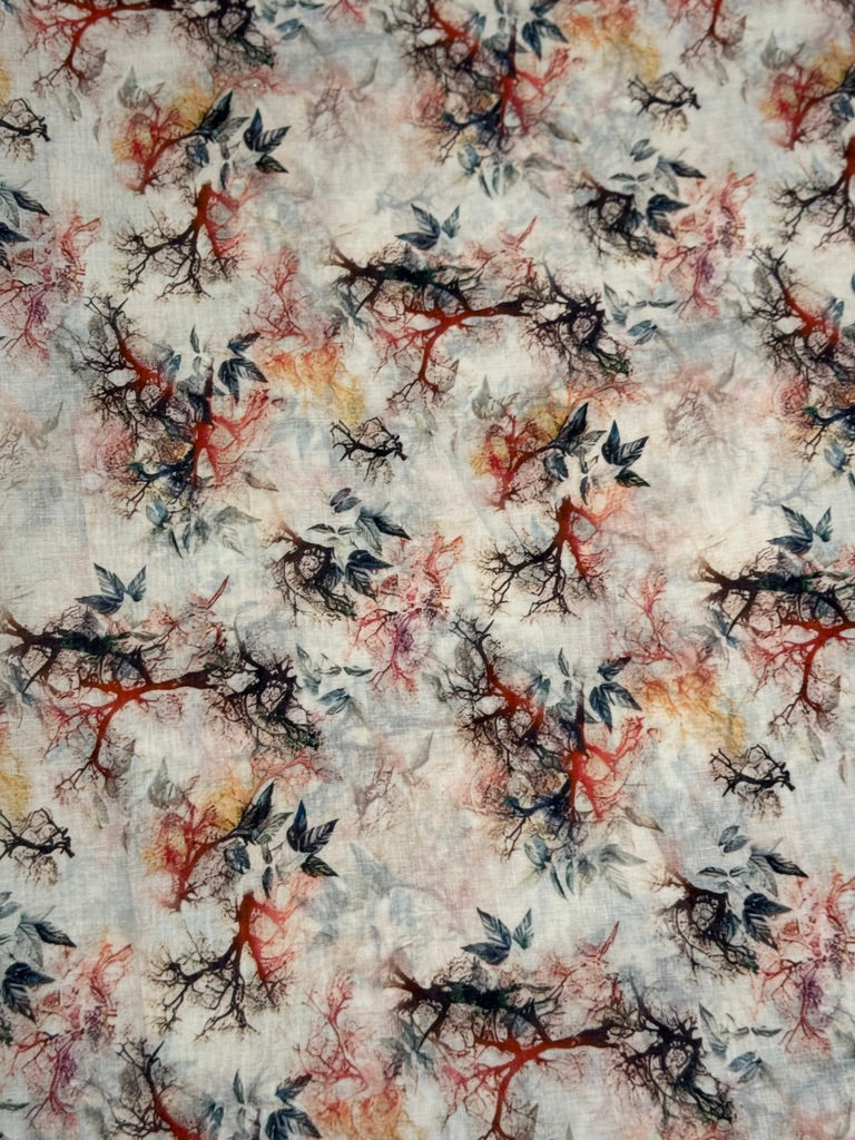 Mystic Branches – Printed Cotton Lawn 2 Piece