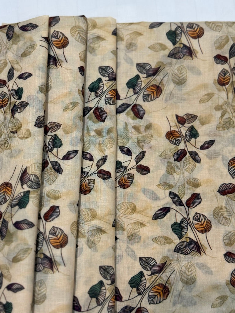 Autumn Whisper Botanical – Printed Cotton Lawn 2 Piece
