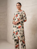 Ivory Garden Roses – Printed Cotton Lawn 2 Piece