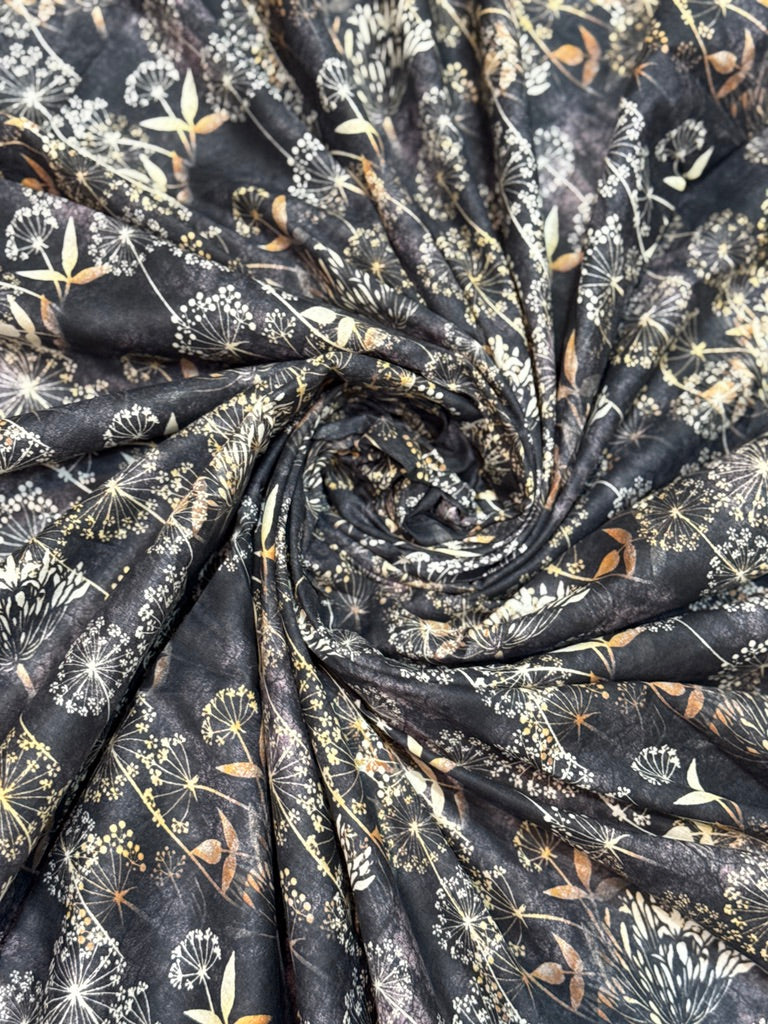 Midnight Whisper – Printed Cotton Lawn 2 Piece