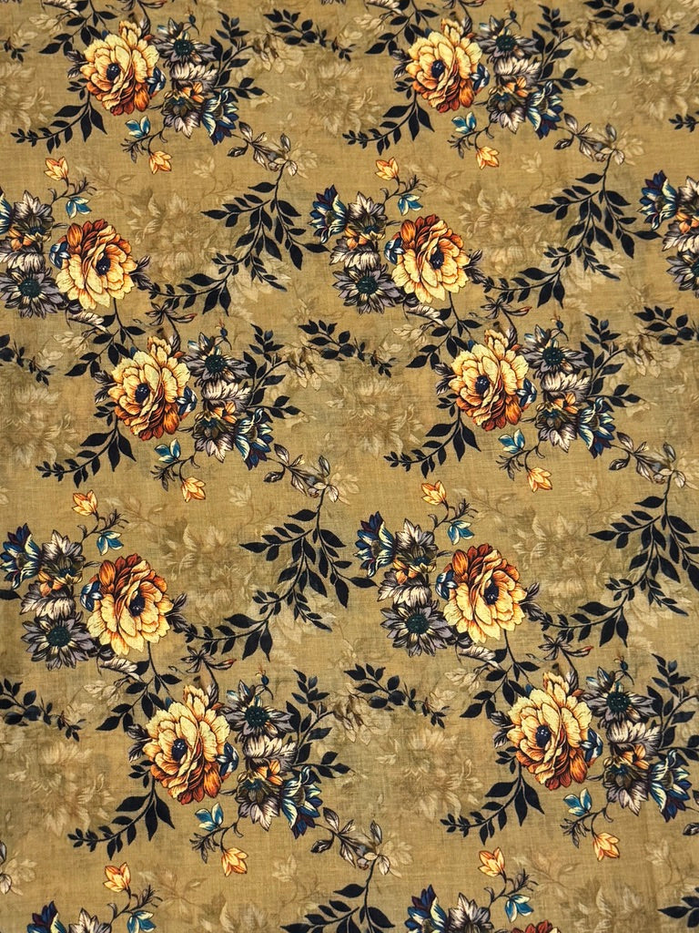 Desert Bloom – Printed Cotton Lawn 2 Piece