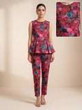 Electric Bloom – Printed Cotton Lawn 2 Piece