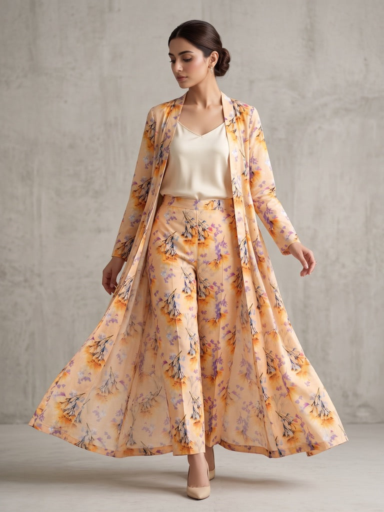 Lavender Sunshine – Printed Cotton Lawn 2 Piece